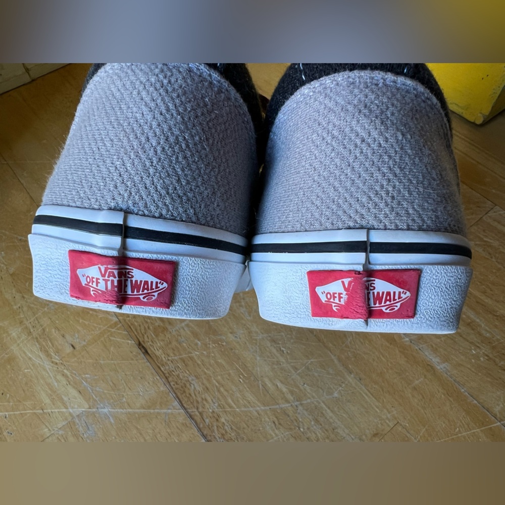 Vans Old School Ward Jersey Block Drizzle Sneakers with NEW Burgundy Laces - Picture 5 of 16